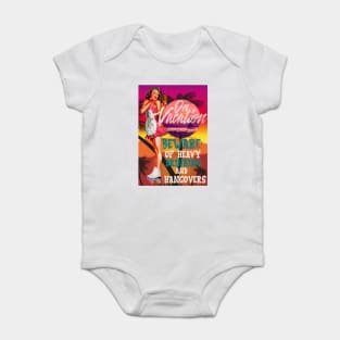 On Vacation Funny all american sign drinking advisory Baby Bodysuit